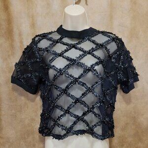 Black Lace Top